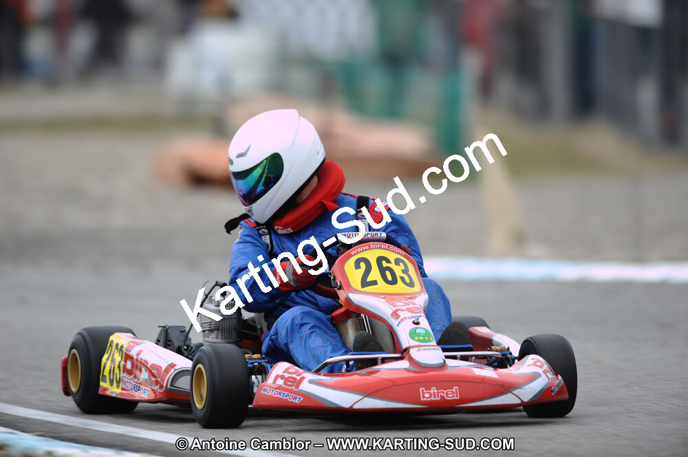 27/02/2011 : 1ère manche du Trophée Vincent Sanchez à Lavelanet (Photos Antoine Camblor) 2011 — karting