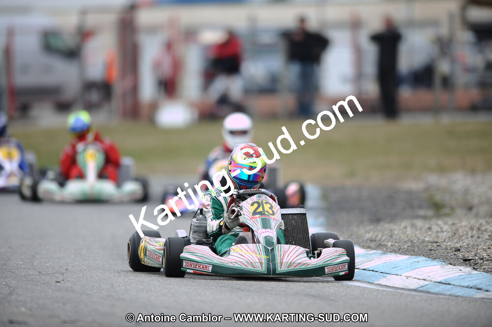 27/02/2011 : 1ère manche du Trophée Vincent Sanchez à Lavelanet (Photos Antoine Camblor) 2011 — karting