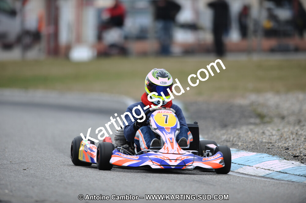 27/02/2011 : 1ère manche du Trophée Vincent Sanchez à Lavelanet (Photos Antoine Camblor) 2011 — karting
