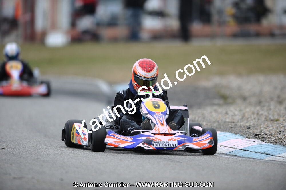 27/02/2011 : 1ère manche du Trophée Vincent Sanchez à Lavelanet (Photos Antoine Camblor) 2011 — karting