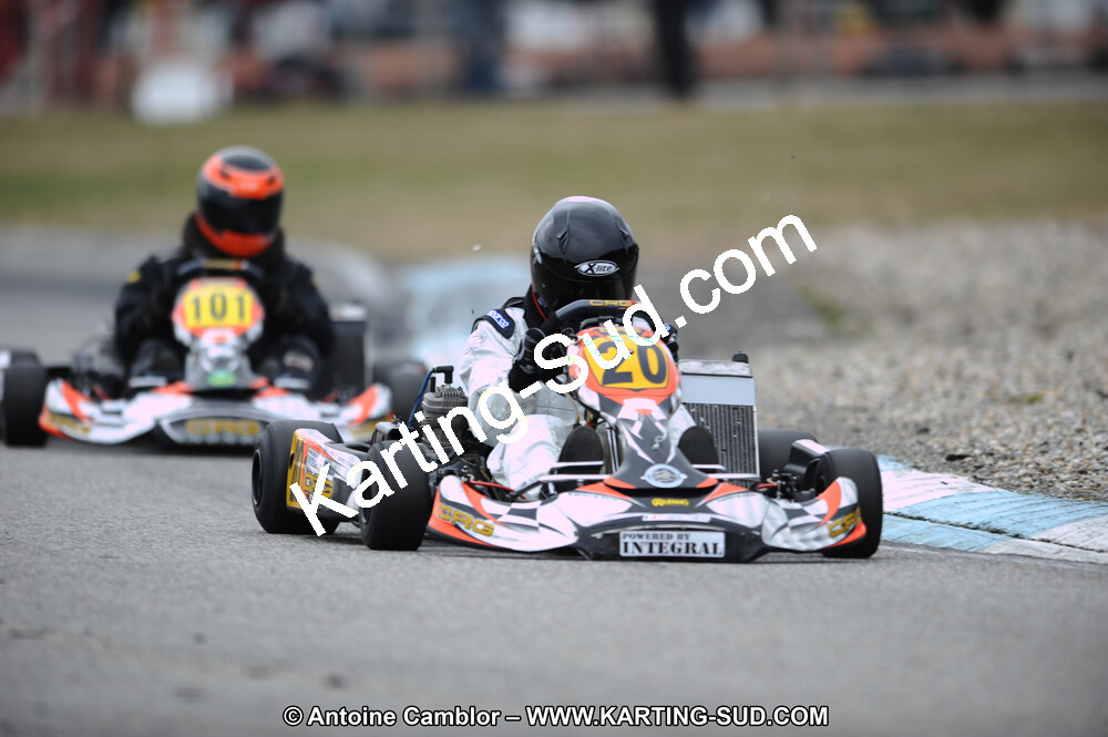 27/02/2011 : 1ère manche du Trophée Vincent Sanchez à Lavelanet (Photos Antoine Camblor) 2011 — karting