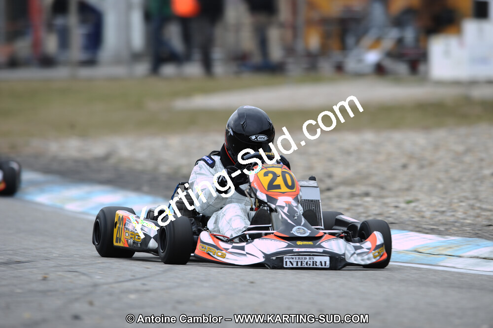 27/02/2011 : 1ère manche du Trophée Vincent Sanchez à Lavelanet (Photos Antoine Camblor) 2011 — karting