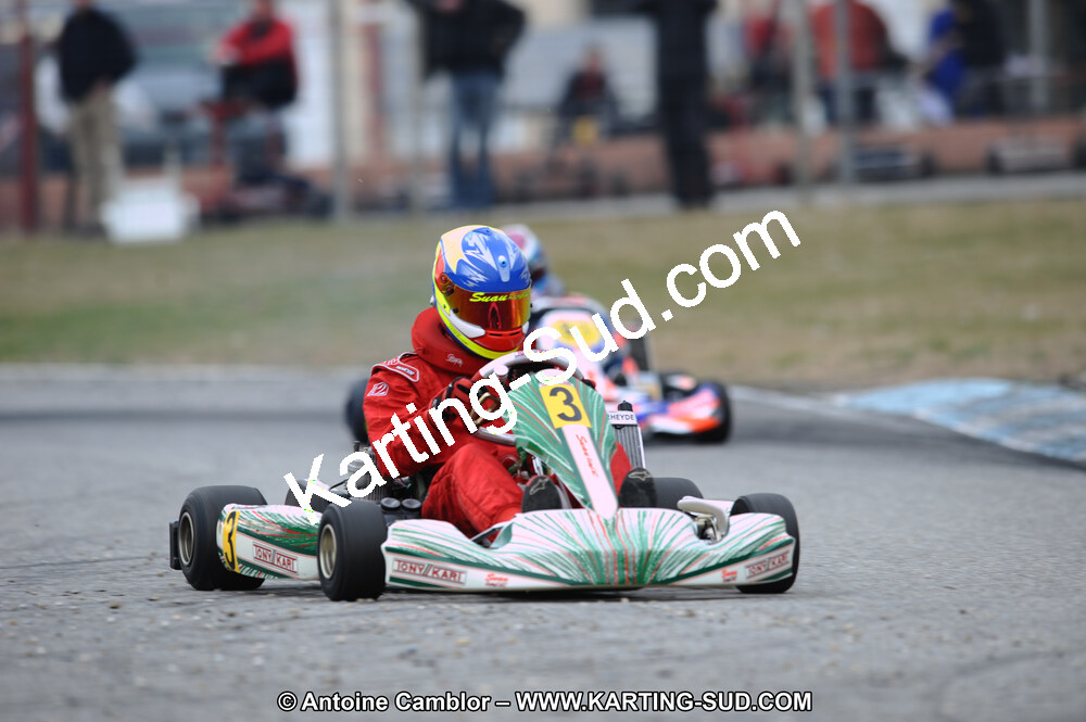 27/02/2011 : 1ère manche du Trophée Vincent Sanchez à Lavelanet (Photos Antoine Camblor) 2011 — karting