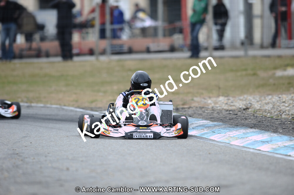27/02/2011 : 1ère manche du Trophée Vincent Sanchez à Lavelanet (Photos Antoine Camblor) 2011 — karting