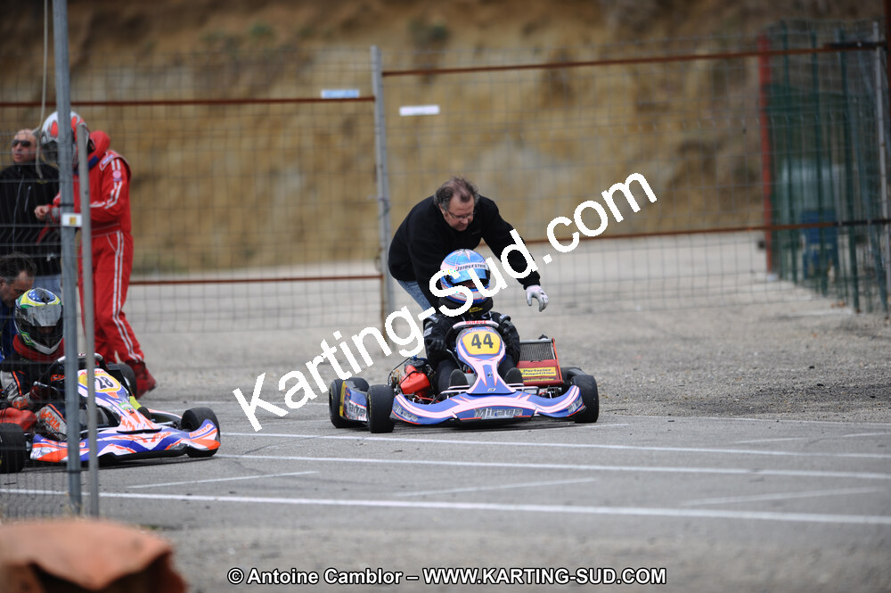 27/02/2011 : 1ère manche du Trophée Vincent Sanchez à Lavelanet (Photos Antoine Camblor) 2011 — karting