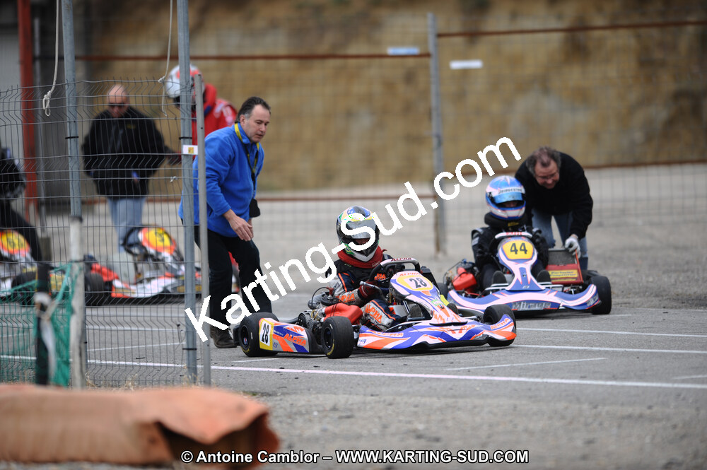 27/02/2011 : 1ère manche du Trophée Vincent Sanchez à Lavelanet (Photos Antoine Camblor) 2011 — karting
