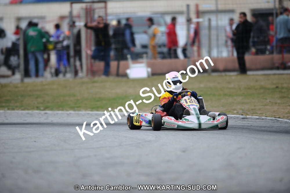 27/02/2011 : 1ère manche du Trophée Vincent Sanchez à Lavelanet (Photos Antoine Camblor) 2011 — karting