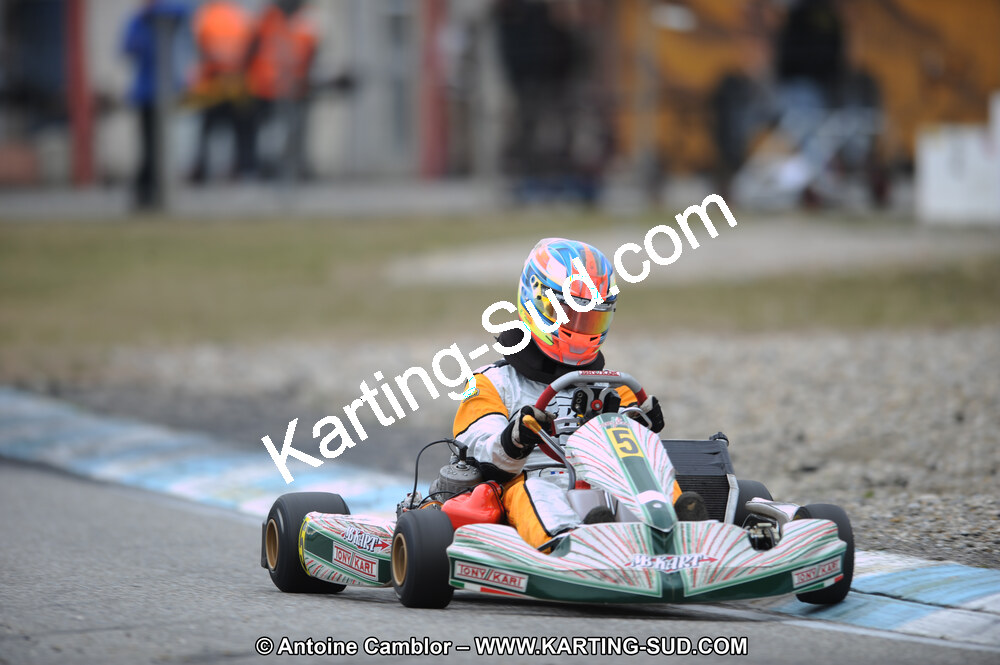 27/02/2011 : 1ère manche du Trophée Vincent Sanchez à Lavelanet (Photos Antoine Camblor) 2011 — karting