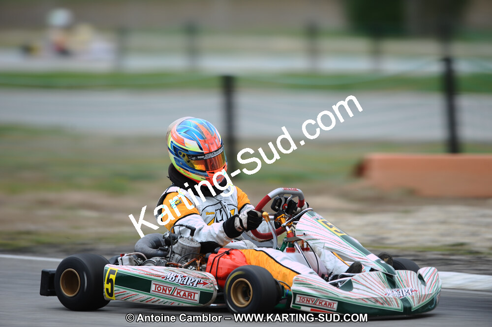 27/02/2011 : 1ère manche du Trophée Vincent Sanchez à Lavelanet (Photos Antoine Camblor) 2011 — karting