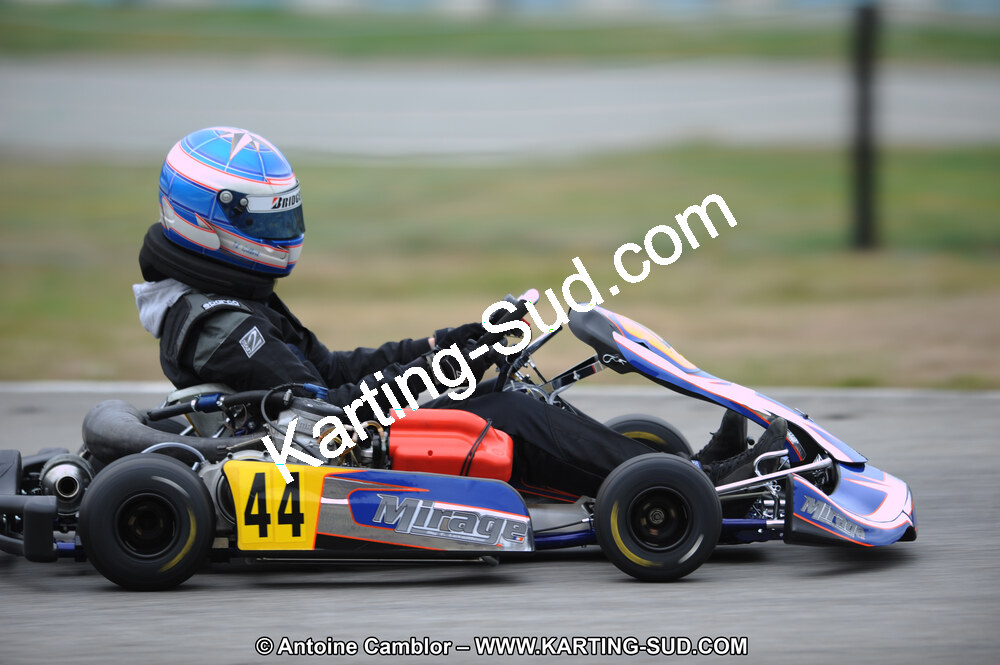 27/02/2011 : 1ère manche du Trophée Vincent Sanchez à Lavelanet (Photos Antoine Camblor) 2011 — karting