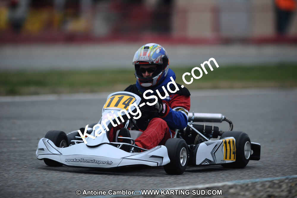 27/02/2011 : 1ère manche du Trophée Vincent Sanchez à Lavelanet (Photos Antoine Camblor) 2011 — karting