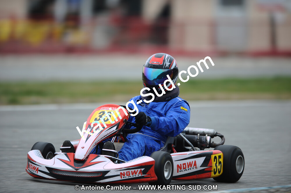 27/02/2011 : 1ère manche du Trophée Vincent Sanchez à Lavelanet (Photos Antoine Camblor) 2011 — karting