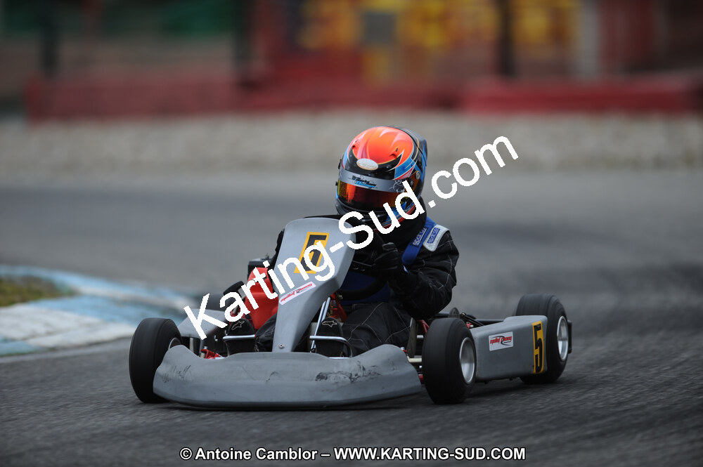 27/02/2011 : 1ère manche du Trophée Vincent Sanchez à Lavelanet (Photos Antoine Camblor) 2011 — karting