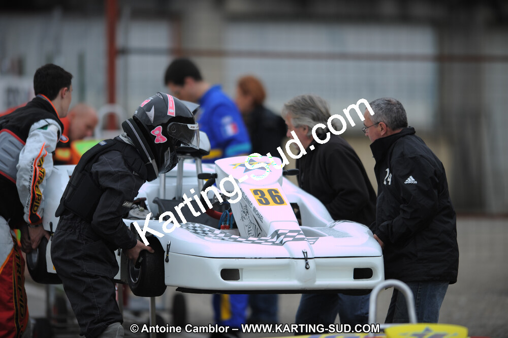 27/02/2011 : 1ère manche du Trophée Vincent Sanchez à Lavelanet (Photos Antoine Camblor) 2011 — karting