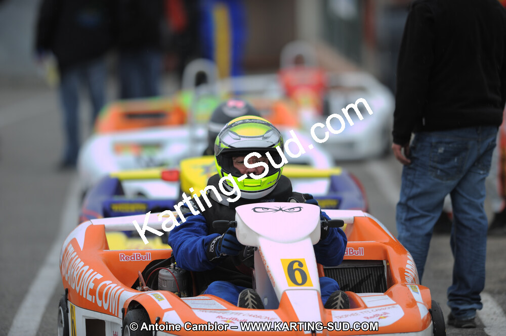 27/02/2011 : 1ère manche du Trophée Vincent Sanchez à Lavelanet (Photos Antoine Camblor) 2011 — karting
