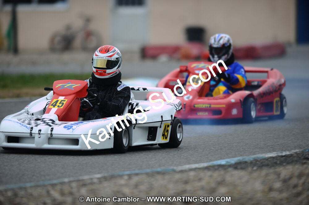27/02/2011 : 1ère manche du Trophée Vincent Sanchez à Lavelanet (Photos Antoine Camblor) 2011 — karting