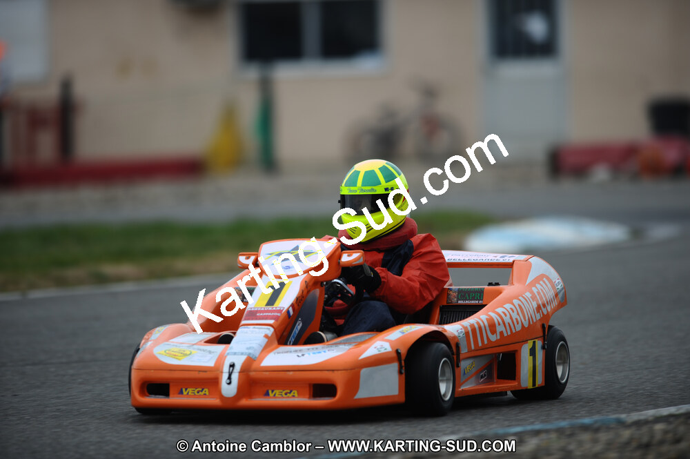 27/02/2011 : 1ère manche du Trophée Vincent Sanchez à Lavelanet (Photos Antoine Camblor) 2011 — karting