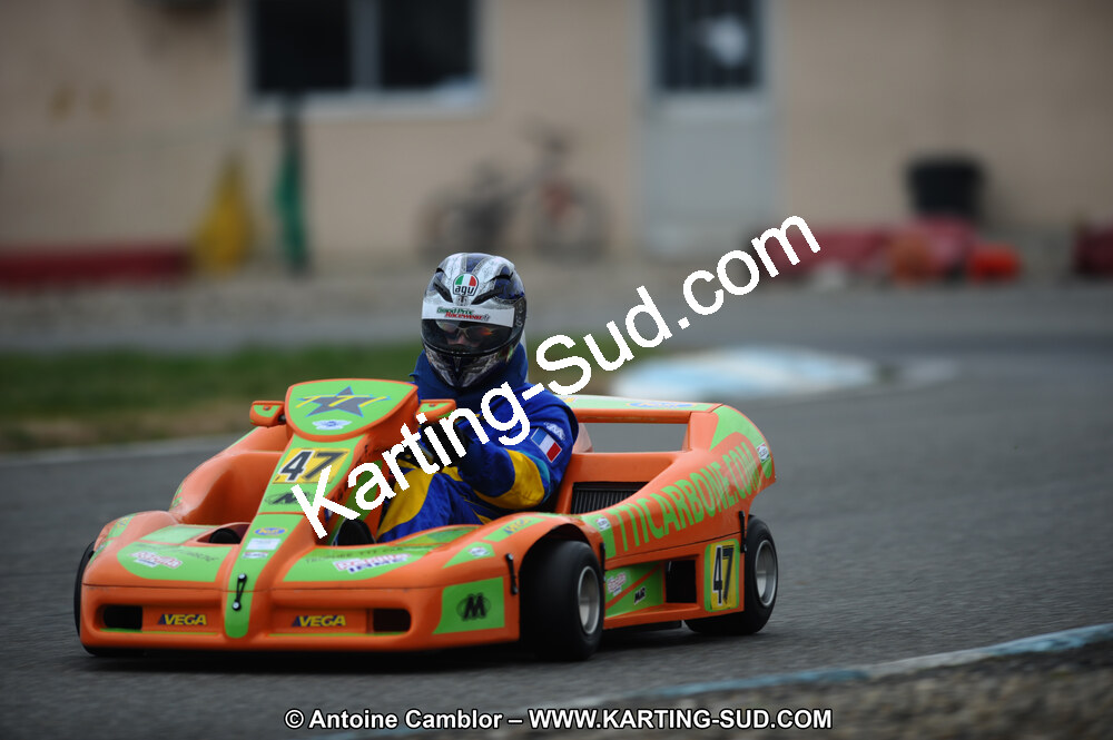 27/02/2011 : 1ère manche du Trophée Vincent Sanchez à Lavelanet (Photos Antoine Camblor) 2011 — karting