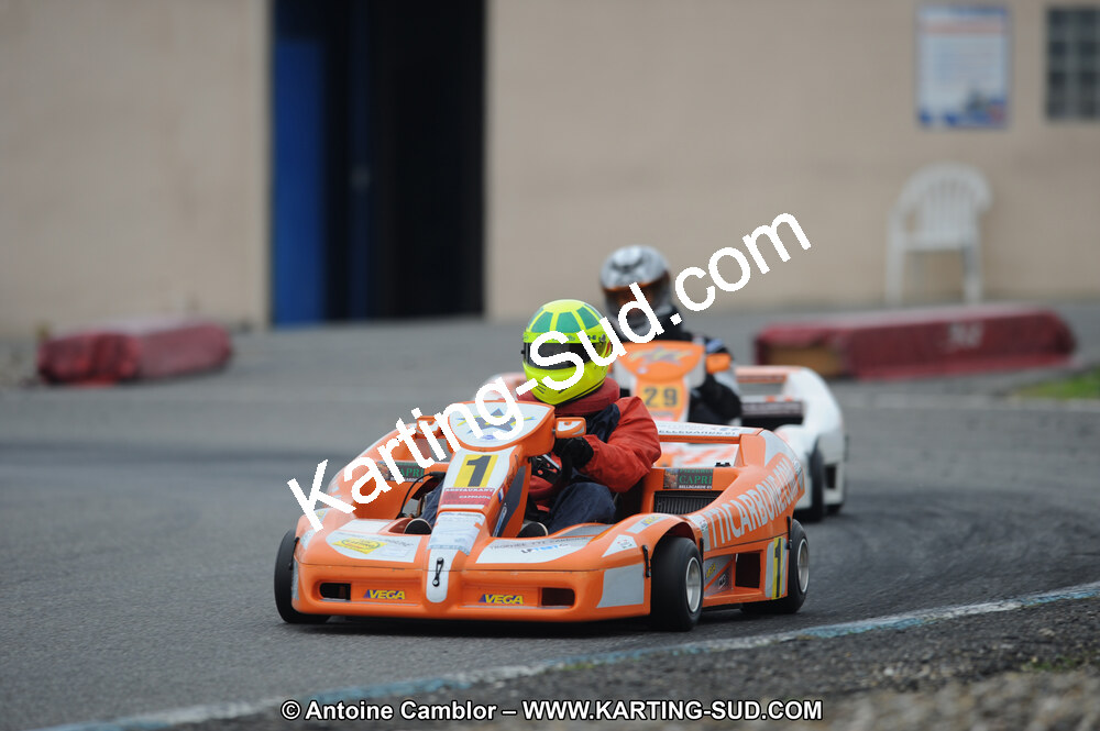 27/02/2011 : 1ère manche du Trophée Vincent Sanchez à Lavelanet (Photos Antoine Camblor) 2011 — karting