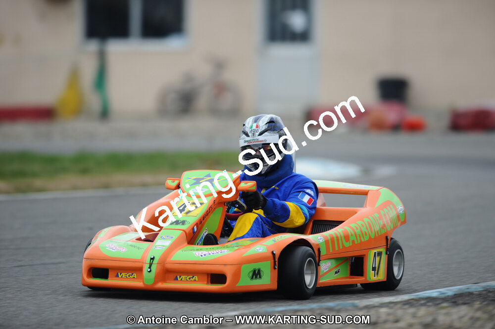 27/02/2011 : 1ère manche du Trophée Vincent Sanchez à Lavelanet (Photos Antoine Camblor) 2011 — karting