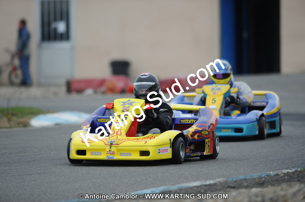 27/02/2011 : 1ère manche du Trophée Vincent Sanchez à Lavelanet (Photos Antoine Camblor) 2011 — karting