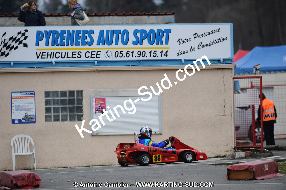 27/02/2011 : 1ère manche du Trophée Vincent Sanchez à Lavelanet (Photos Antoine Camblor) 2011 — karting