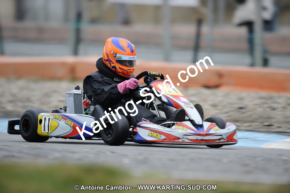 27/02/2011 : 1ère manche du Trophée Vincent Sanchez à Lavelanet (Photos Antoine Camblor) 2011 — karting