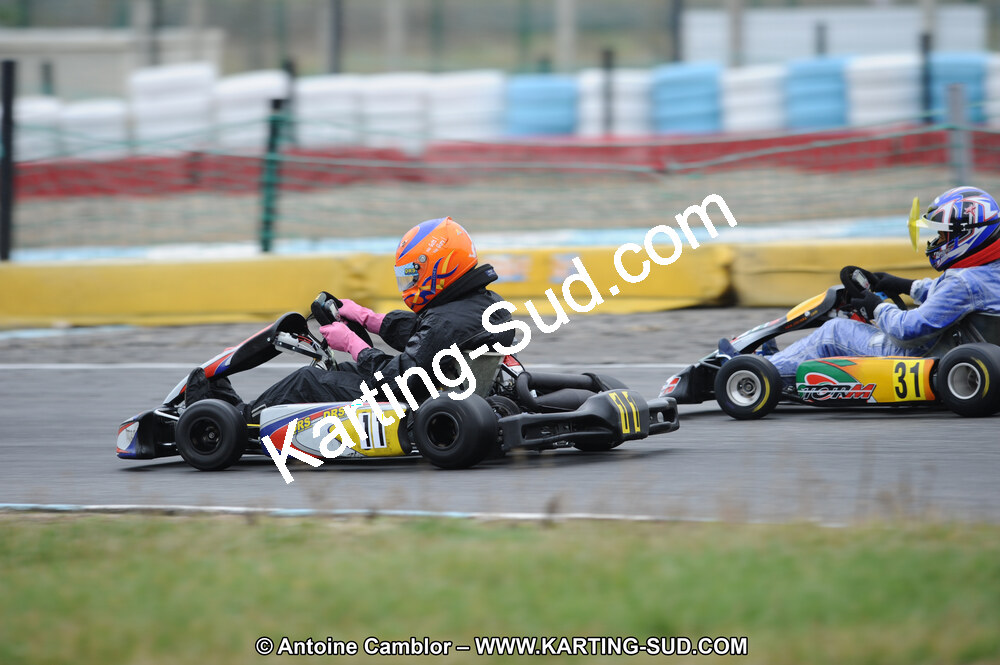 27/02/2011 : 1ère manche du Trophée Vincent Sanchez à Lavelanet (Photos Antoine Camblor) 2011 — karting