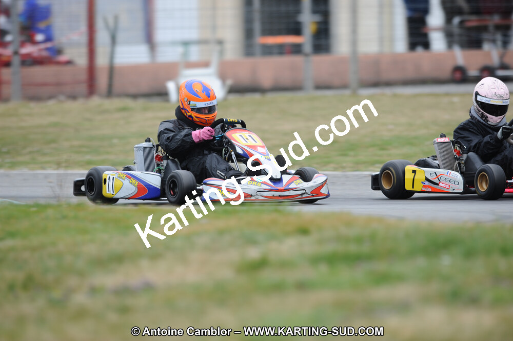 27/02/2011 : 1ère manche du Trophée Vincent Sanchez à Lavelanet (Photos Antoine Camblor) 2011 — karting
