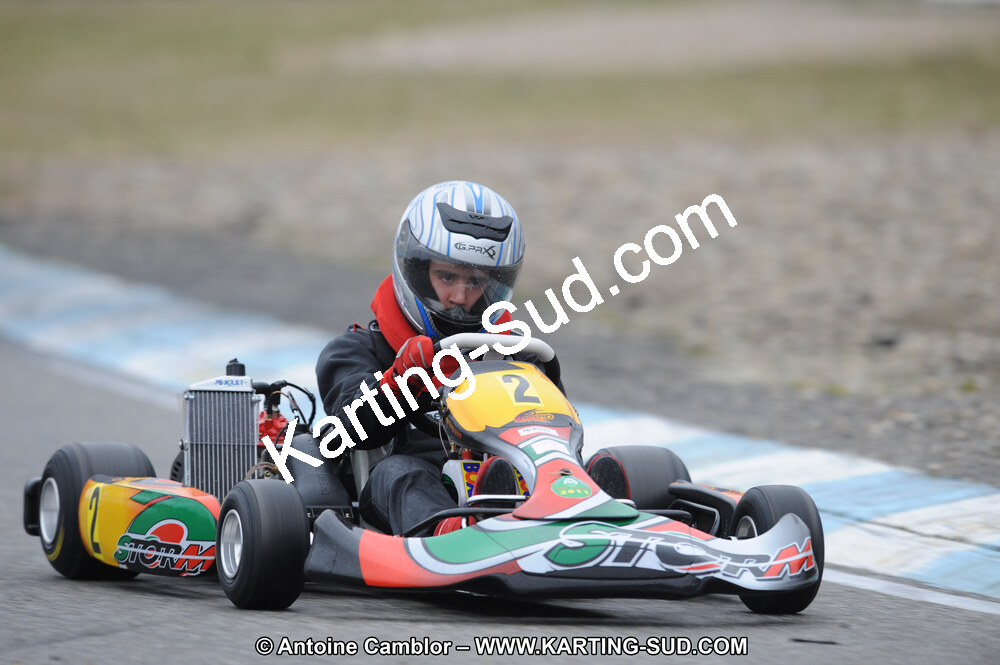 27/02/2011 : 1ère manche du Trophée Vincent Sanchez à Lavelanet (Photos Antoine Camblor) 2011 — karting