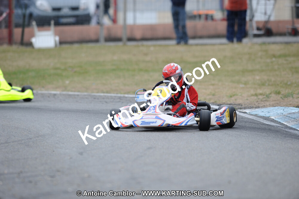 27/02/2011 : 1ère manche du Trophée Vincent Sanchez à Lavelanet (Photos Antoine Camblor) 2011 — karting