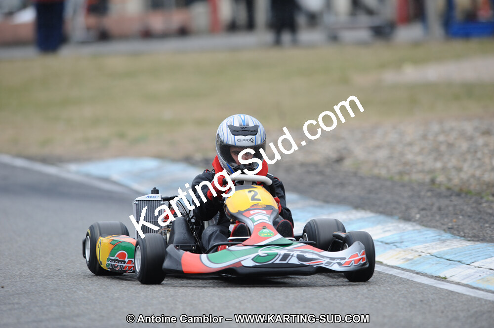 27/02/2011 : 1ère manche du Trophée Vincent Sanchez à Lavelanet (Photos Antoine Camblor) 2011 — karting
