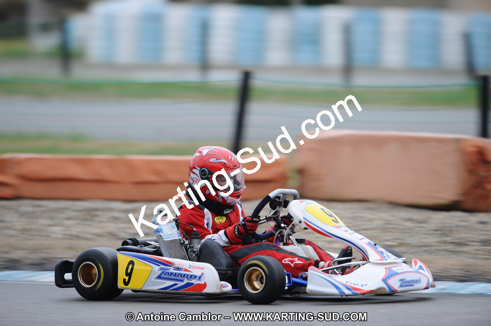27/02/2011 : 1ère manche du Trophée Vincent Sanchez à Lavelanet (Photos Antoine Camblor) 2011 — karting