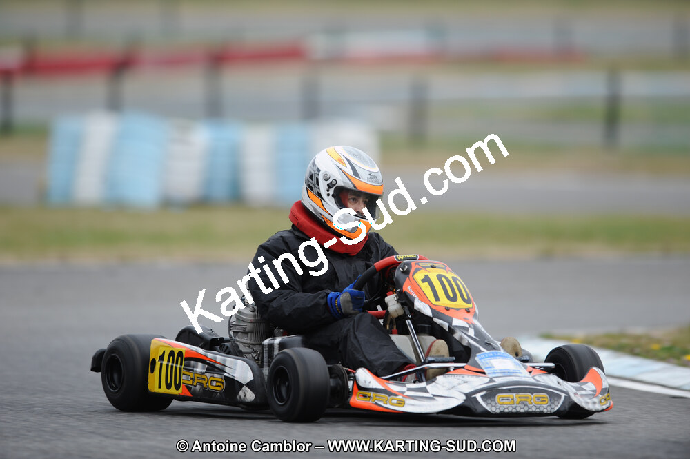 27/02/2011 : 1ère manche du Trophée Vincent Sanchez à Lavelanet (Photos Antoine Camblor) 2011 — karting