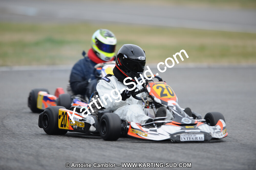 27/02/2011 : 1ère manche du Trophée Vincent Sanchez à Lavelanet (Photos Antoine Camblor) 2011 — karting