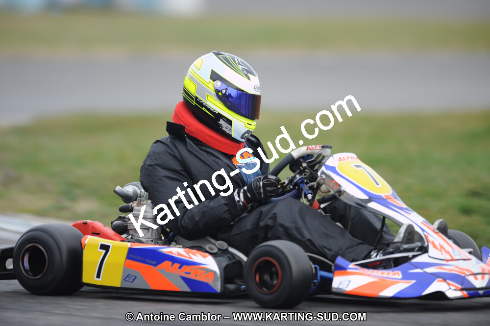 27/02/2011 : 1ère manche du Trophée Vincent Sanchez à Lavelanet (Photos Antoine Camblor) 2011 — karting
