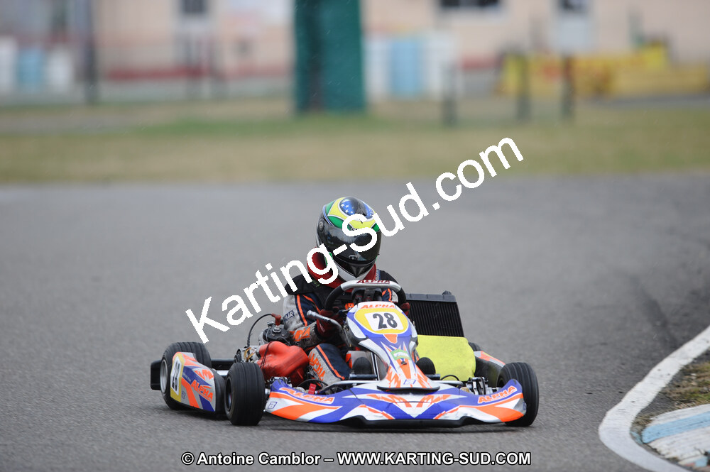 27/02/2011 : 1ère manche du Trophée Vincent Sanchez à Lavelanet (Photos Antoine Camblor) 2011 — karting