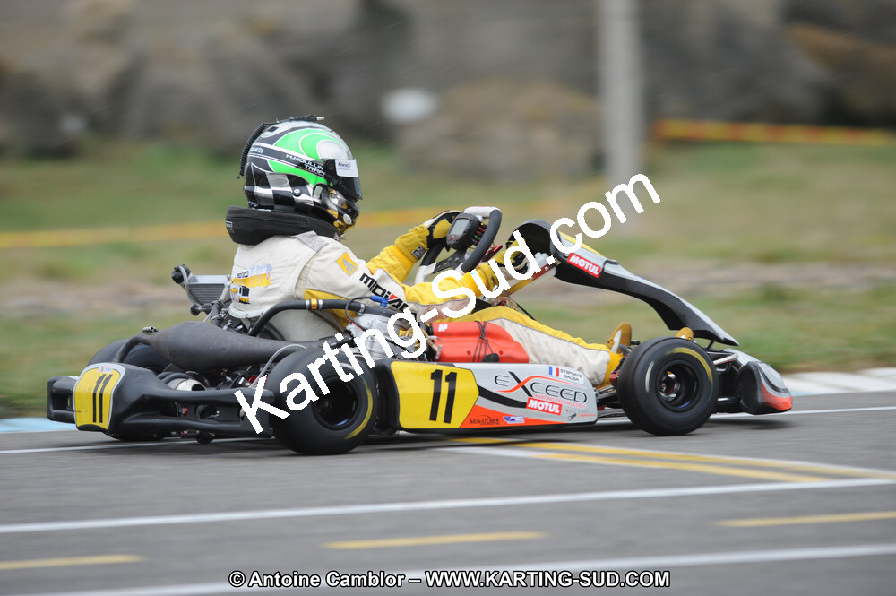 27/02/2011 : 1ère manche du Trophée Vincent Sanchez à Lavelanet (Photos Antoine Camblor) 2011 — karting