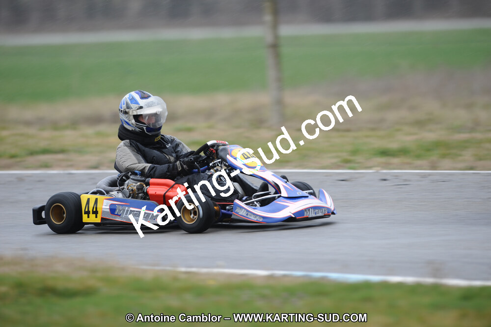 27/02/2011 : 1ère manche du Trophée Vincent Sanchez à Lavelanet (Photos Antoine Camblor) 2011 — karting