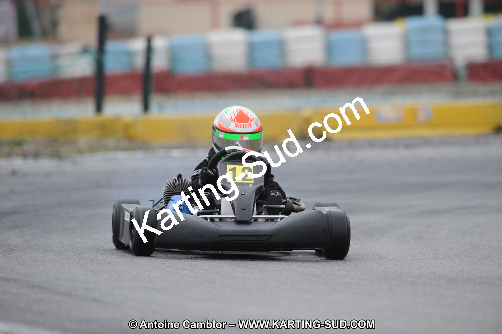 27/02/2011 : 1ère manche du Trophée Vincent Sanchez à Lavelanet (Photos Antoine Camblor) 2011 — karting