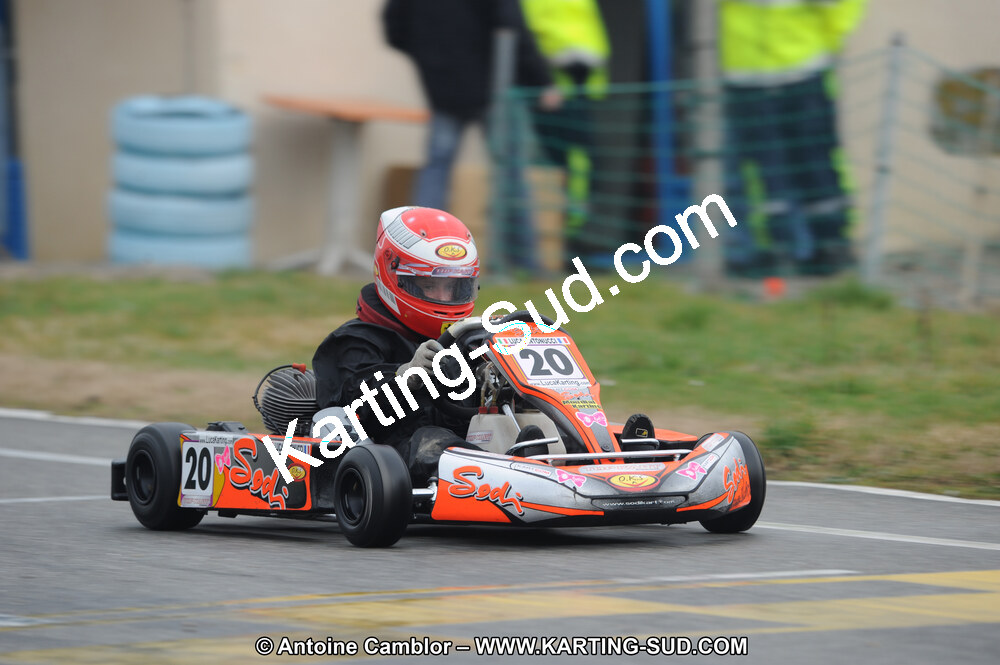 27/02/2011 : 1ère manche du Trophée Vincent Sanchez à Lavelanet (Photos Antoine Camblor) 2011 — karting