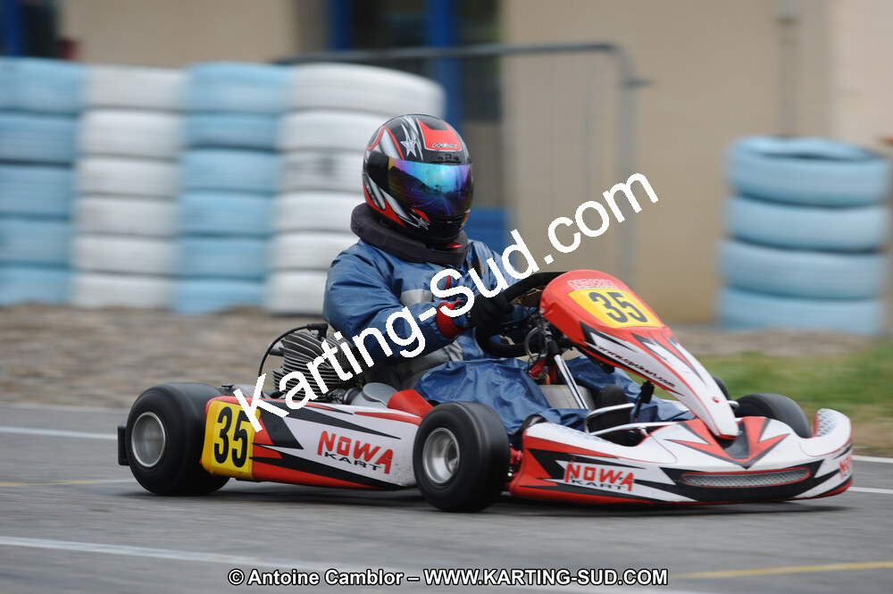 27/02/2011 : 1ère manche du Trophée Vincent Sanchez à Lavelanet (Photos Antoine Camblor) 2011 — karting