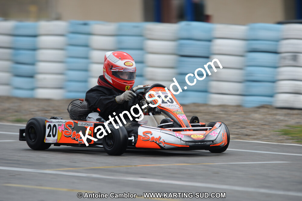 27/02/2011 : 1ère manche du Trophée Vincent Sanchez à Lavelanet (Photos Antoine Camblor) 2011 — karting