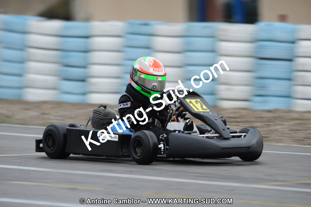 27/02/2011 : 1ère manche du Trophée Vincent Sanchez à Lavelanet (Photos Antoine Camblor) 2011 — karting