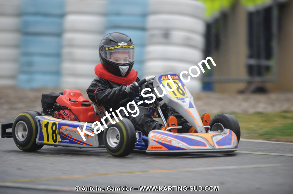27/02/2011 : 1ère manche du Trophée Vincent Sanchez à Lavelanet (Photos Antoine Camblor) 2011 — karting
