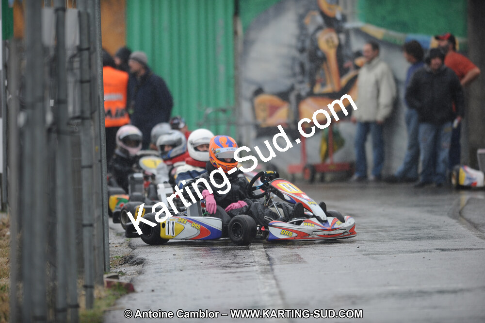 27/02/2011 : 1ère manche du Trophée Vincent Sanchez à Lavelanet (Photos Antoine Camblor) 2011 — karting