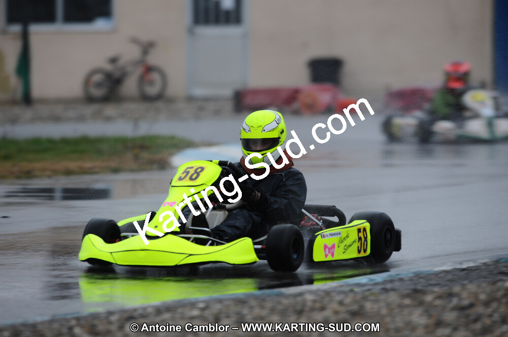 27/02/2011 : 1ère manche du Trophée Vincent Sanchez à Lavelanet (Photos Antoine Camblor) 2011 — karting