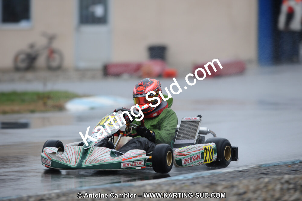 27/02/2011 : 1ère manche du Trophée Vincent Sanchez à Lavelanet (Photos Antoine Camblor) 2011 — karting