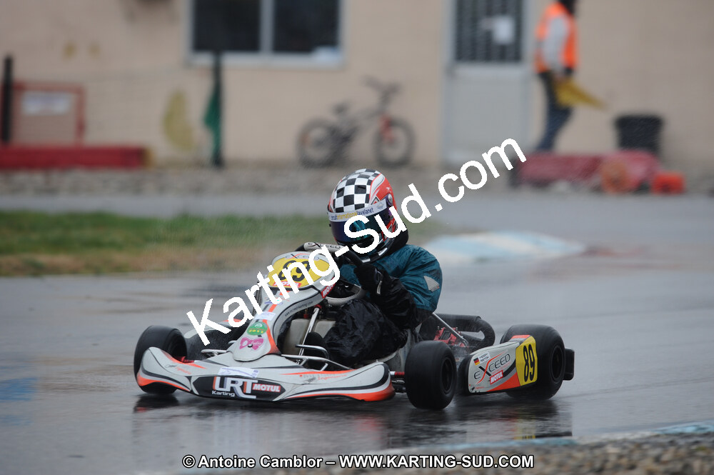 27/02/2011 : 1ère manche du Trophée Vincent Sanchez à Lavelanet (Photos Antoine Camblor) 2011 — karting