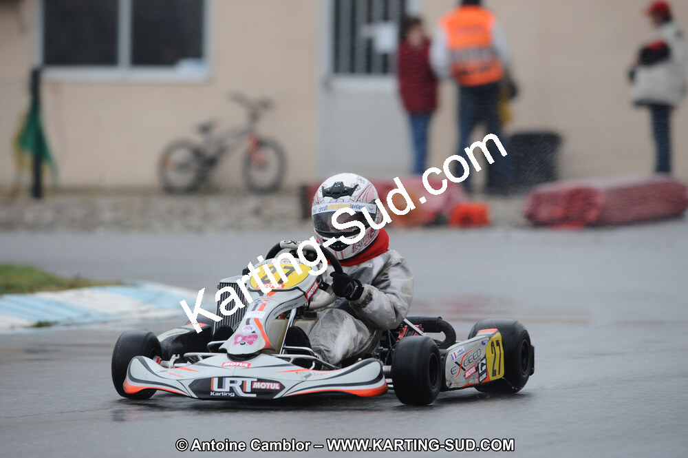 27/02/2011 : 1ère manche du Trophée Vincent Sanchez à Lavelanet (Photos Antoine Camblor) 2011 — karting
